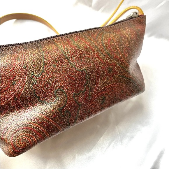 EUC ETRO mini handbag Purse Paisley shoulder bag - Picture 14 of 16